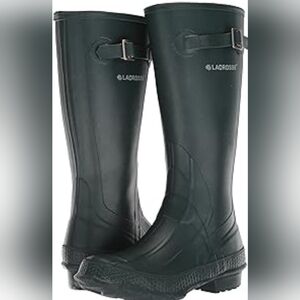 LaCrosse 14 In Hunting/ Rain Green  Boots M8W9